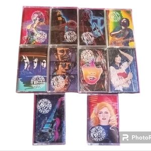 Vintage Cassettes Lot of 10 Sounds of the Seventies